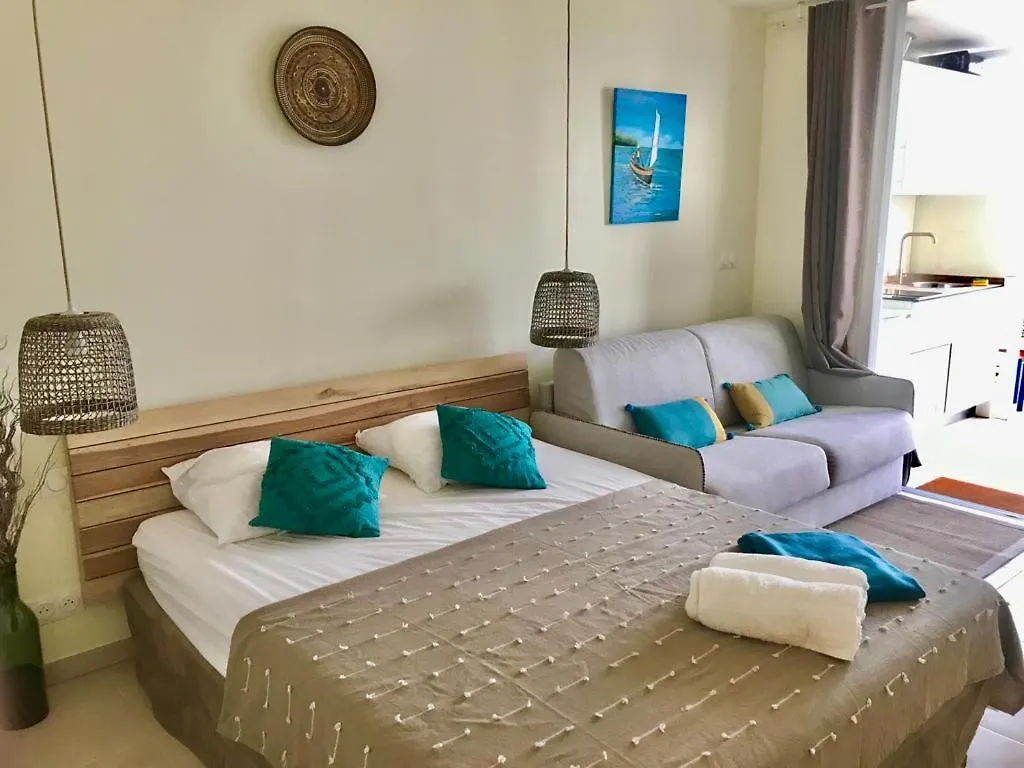 Daire Studio Cocooning Diamond - Piscine Et Terrasse Vue Mer Le Diamant Martinik