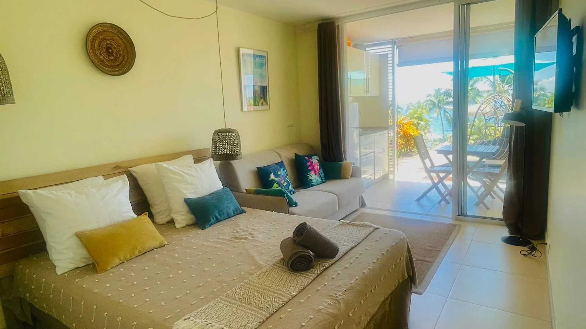 Studio Cocooning Diamond - Piscine Et Terrasse Vue Mer Le Diamant Daire